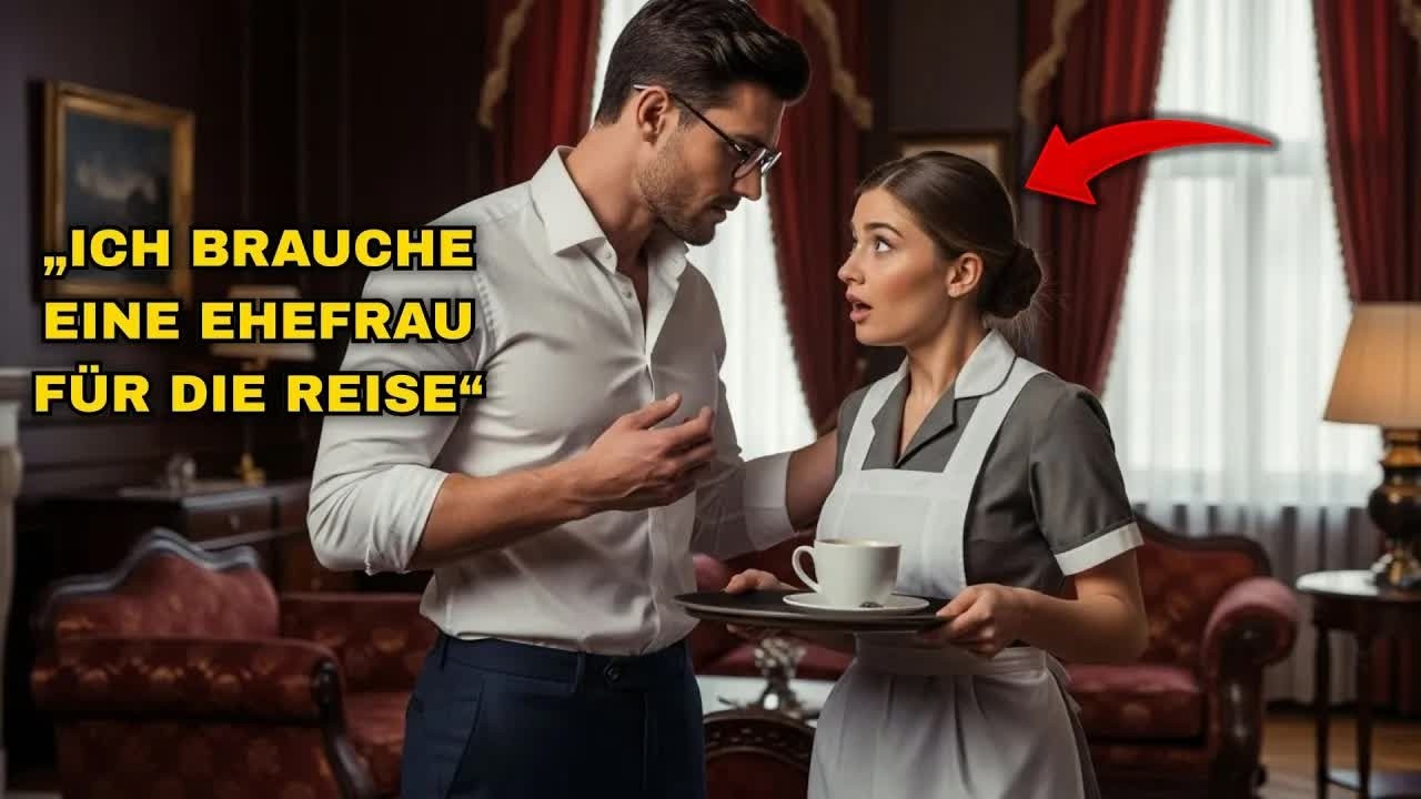 ICH BRAUCHE EINE EHEFRAU FÜR DIE REISE, KOMMST DU MIT？“, FRAGTE DER MILLIONÄR DIE JUNGE FRAU