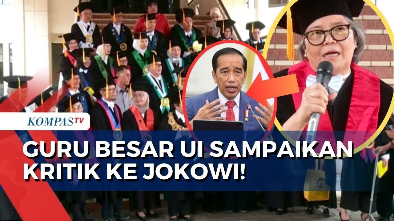 Guru Besar Antropologi Hukum UI, Prof. Sulistyowati Irianto Sampaikan Kritik ke Jokowi!