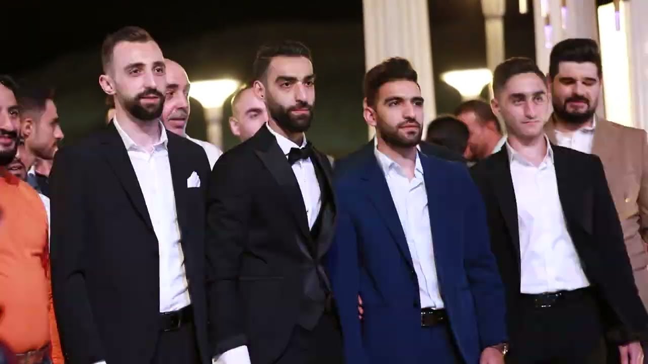أفراح الجالية السورية في مصر حفل زفاف الشاب مصطفى زمو أحيا الحفل النجم عبود حلاق والنجم حاتم الاسمر.