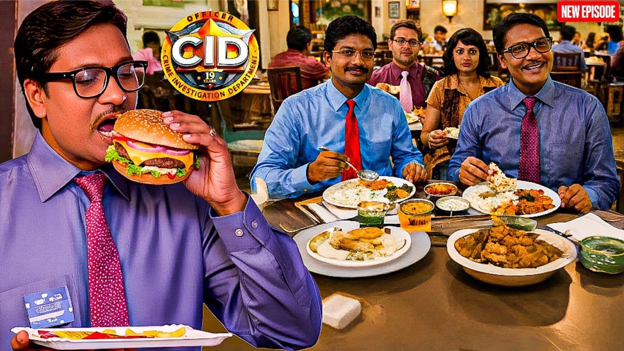 CID ने भेष बदल कर खाया 7 Star Hotel में खाना || CID  || Latest  Episode ||
