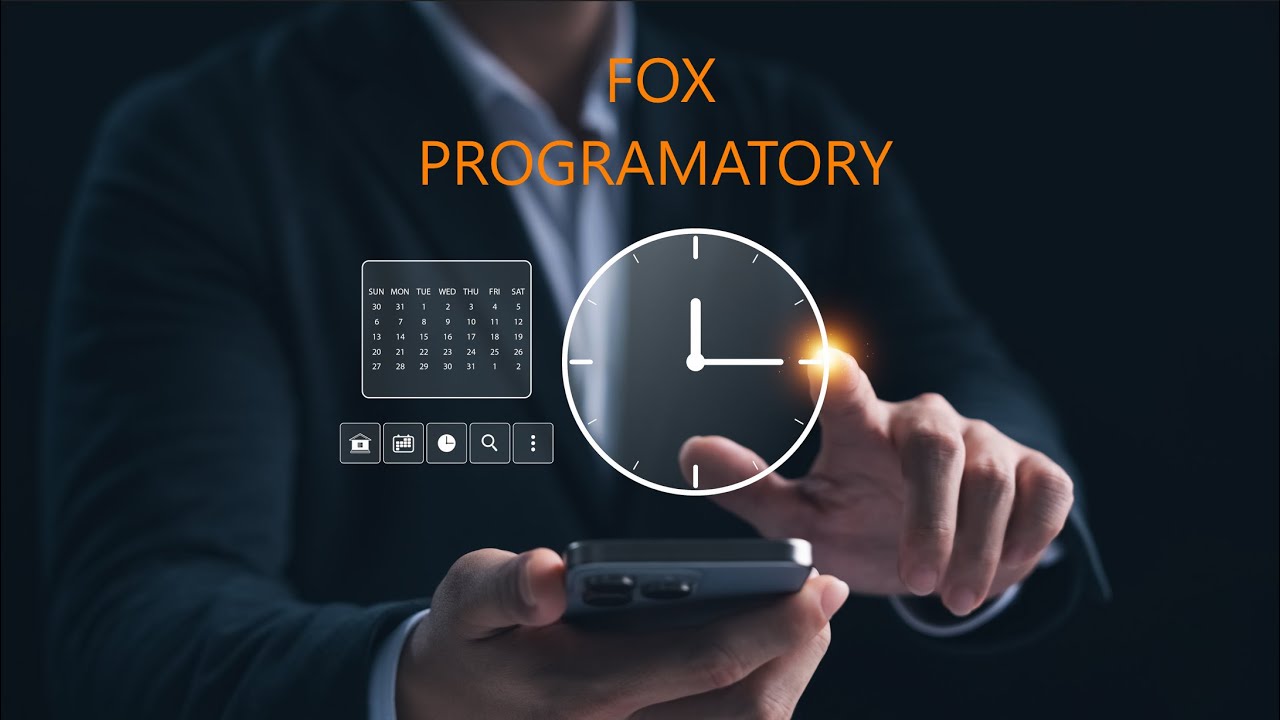 FOX -  funkcja: PROGRAMATORY - sterowanie czasowe, tygodniowe, roczne, astronomiczne