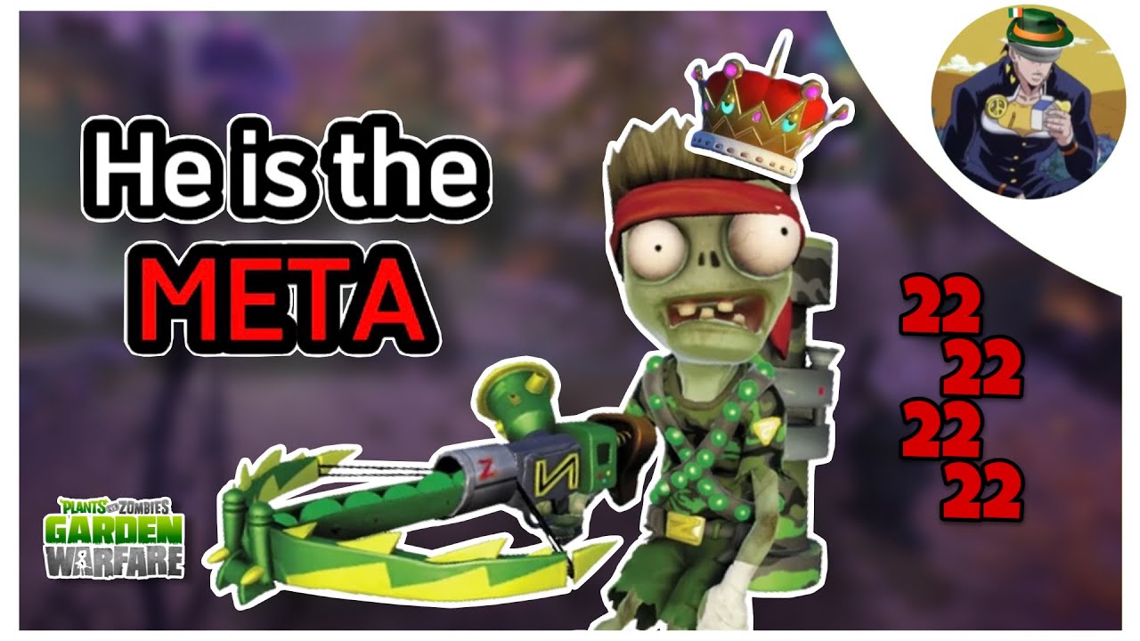 Super Commando: The King Of Garden Warfare 1's Meta (PVZ)