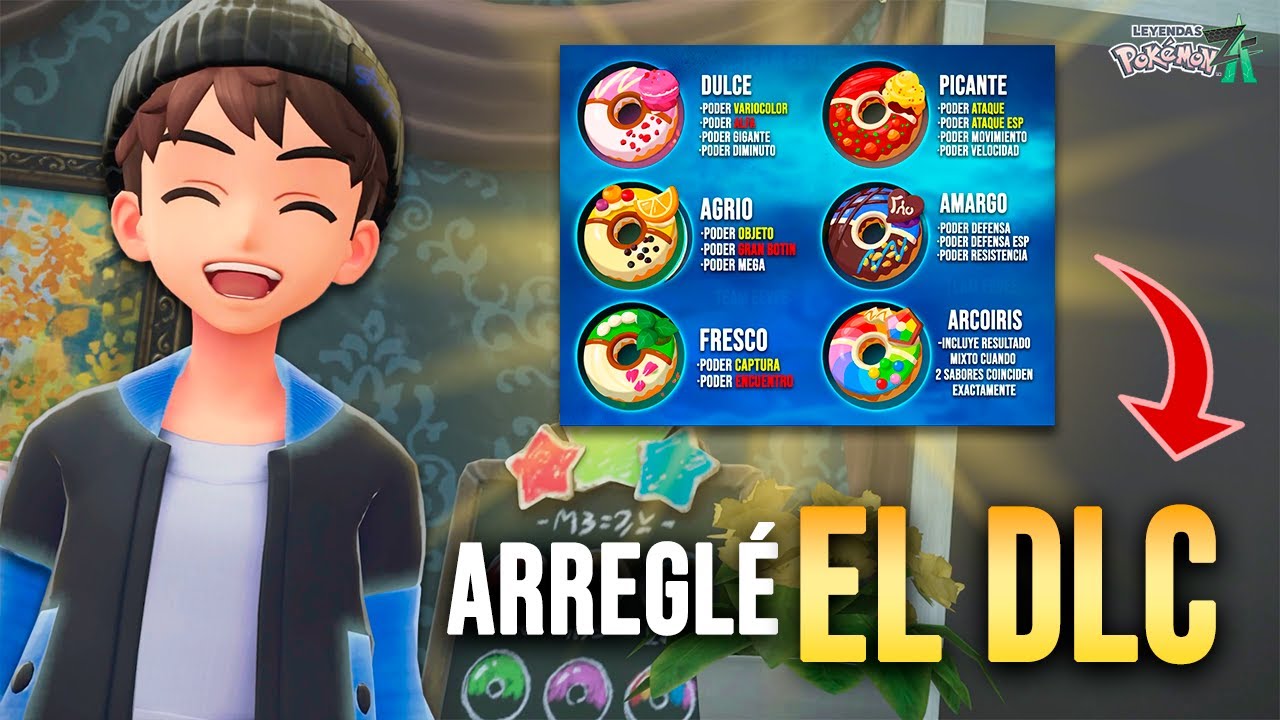 🍩OJALÁ HUBIERA SABIDO ESTO ANTES Sobre los DONUTS en Leyendas Pokémon Z-A