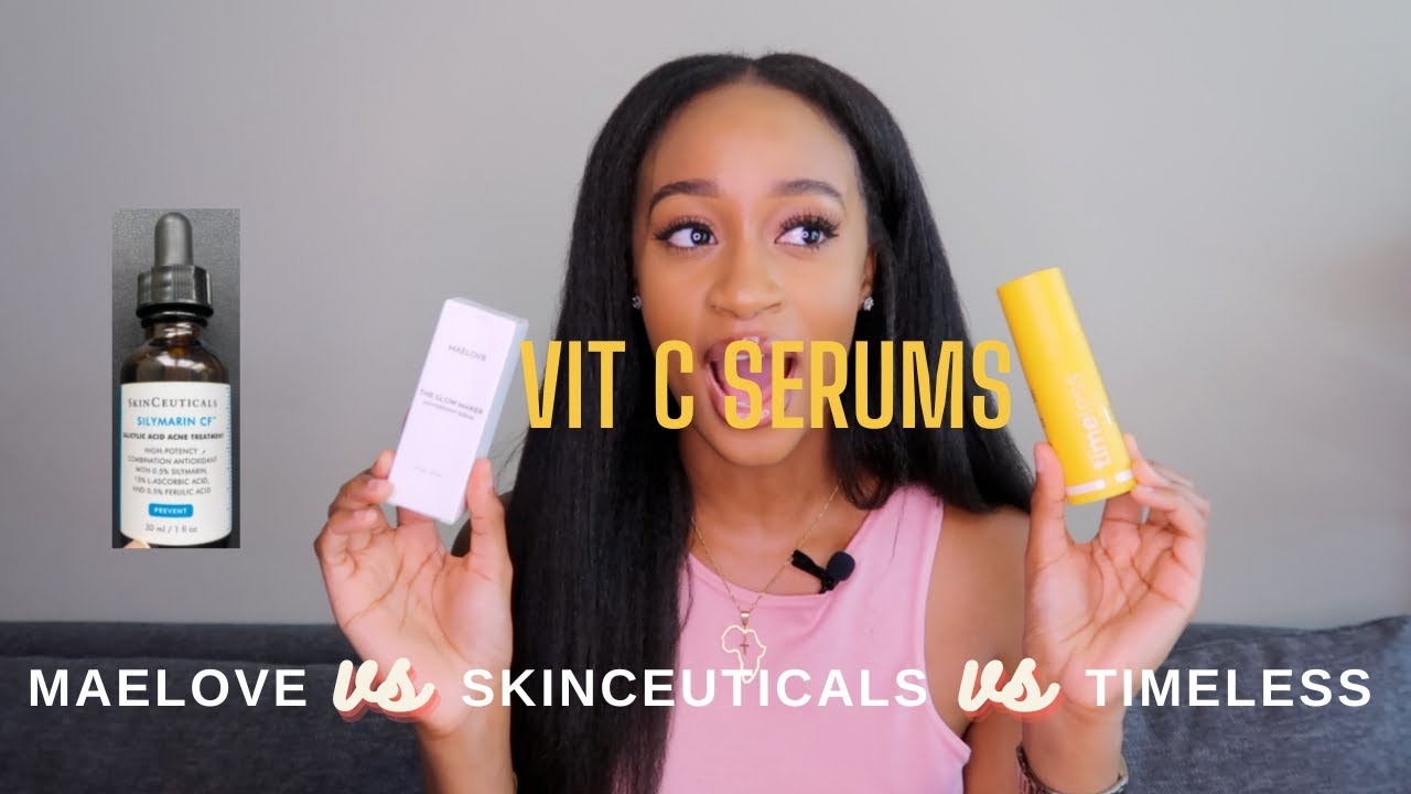 IS SKINCEUTICALS VITAMIN C SERUM WORTH THE MONEY? + AFFORDABLE DUPES (Timeless, Maelove) Acne prone