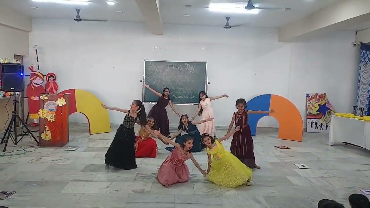 Father's day celebration by class 3 | DAV public school Sundernagar