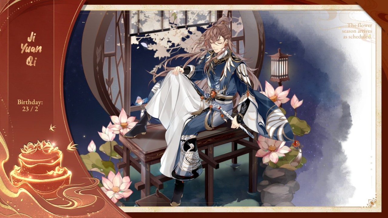 [The Moonlit Oath] Ji Yuanqi Birthday Celebration: New Melody