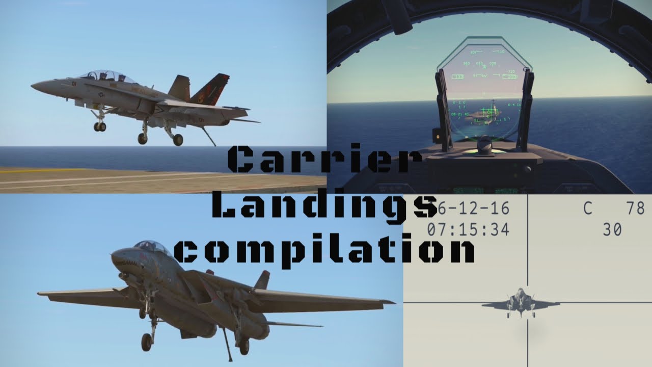 Carrier Landings HD (CLHD) Compilation