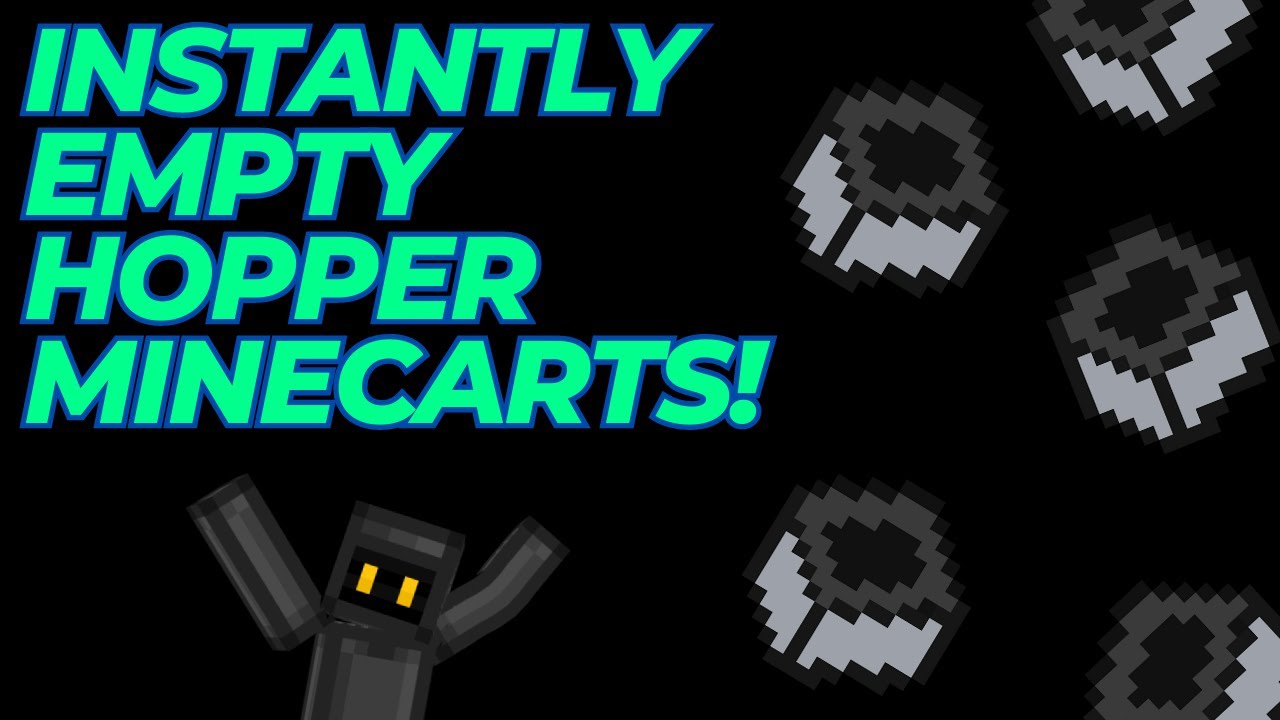 Unload hopper minecarts INSTANTLY!