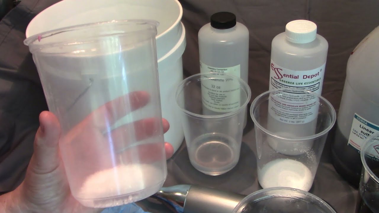 How to Make Liquid Dish Detergent - DIY Complete Demo