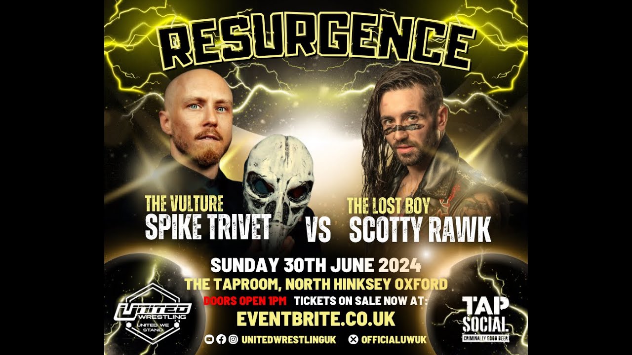United Wrestling : Resurgence - Match 4 Spike Trivet vs Scotty Rawk