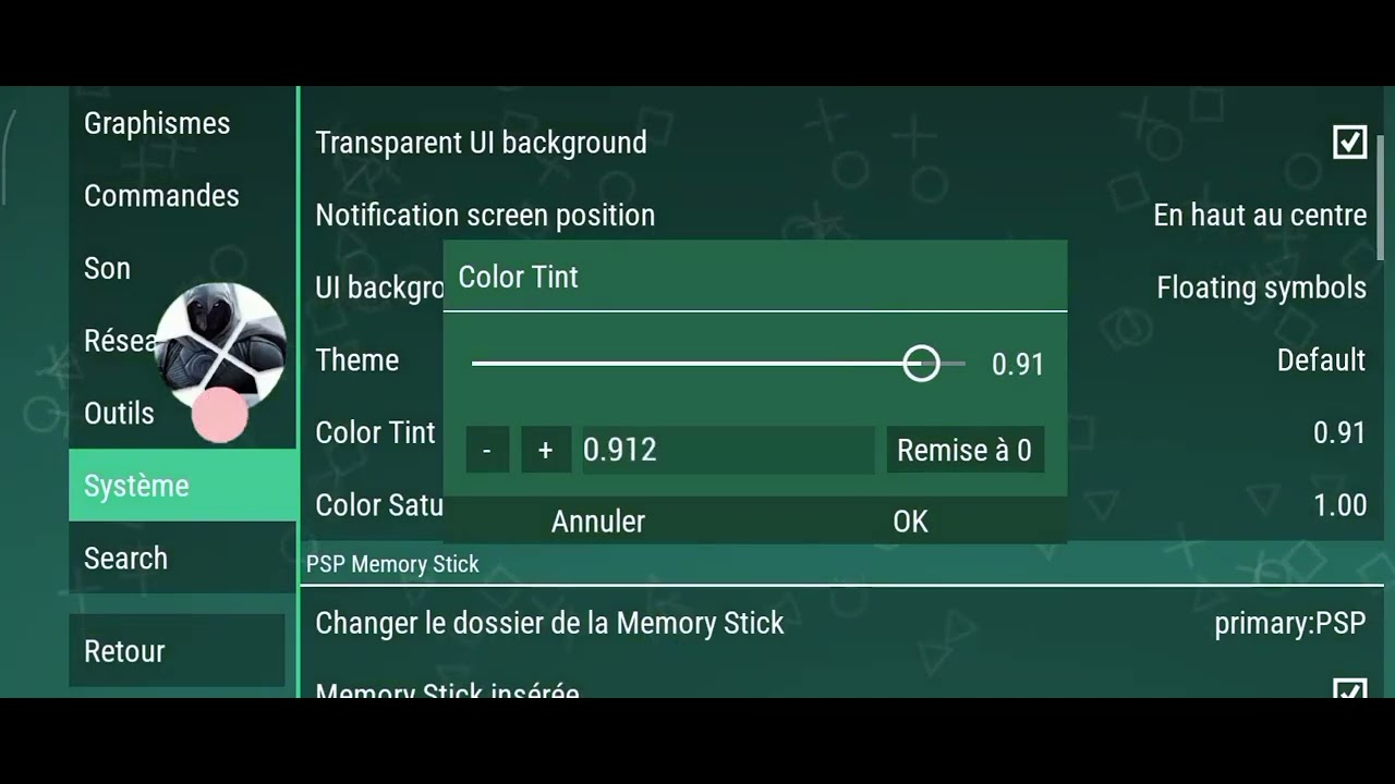 HOW TO CHANGE THE COLOR OF YOUR PSP EMULATOR