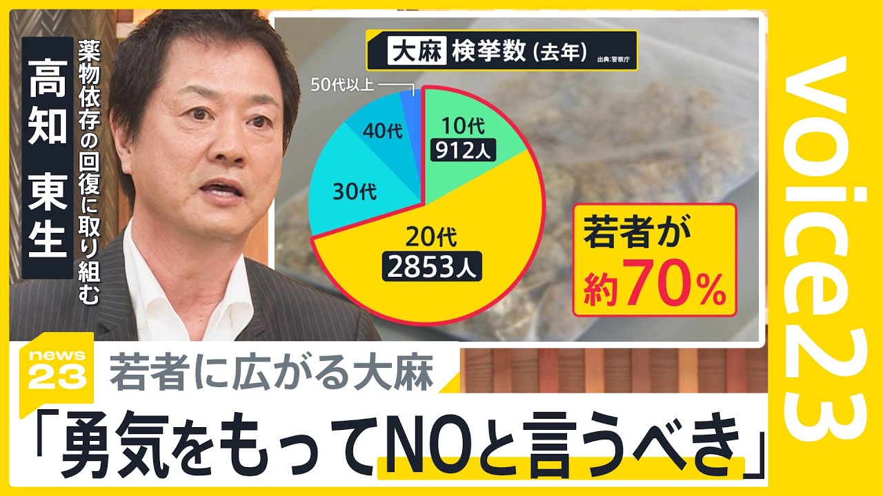 「薬物をやめることがゴールじゃない。そこからどう生きるか」高知東生さんと考える薬物依存【news23】｜TBS NEWS DIG
