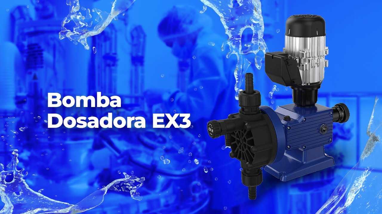 Bomba Dosadora EX3 | Dosagem precisa para aplicações industriais – Exatta