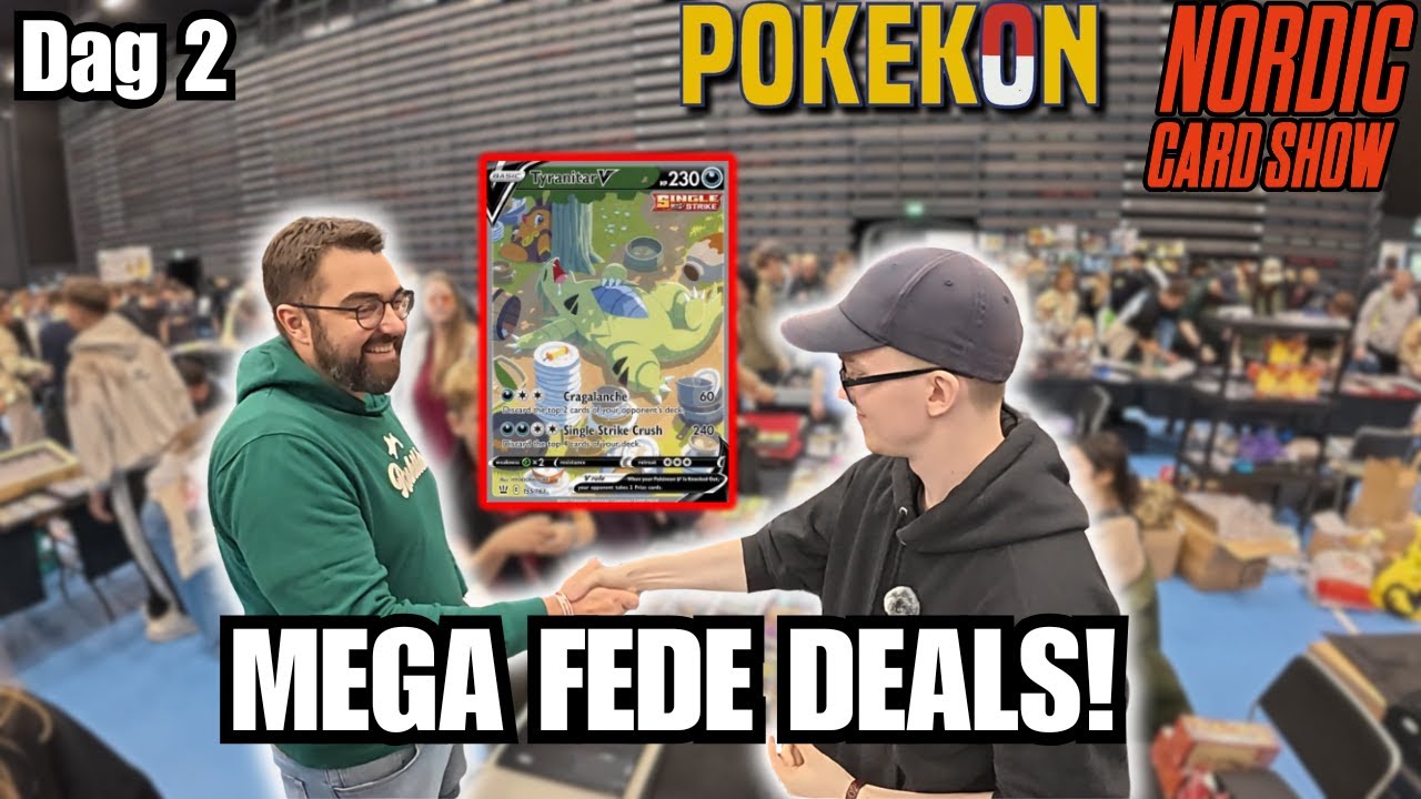 Jeg laver mega fede deals! | Pokekon x Nordic Card Show 2025 (Vendor POV Dag 2)