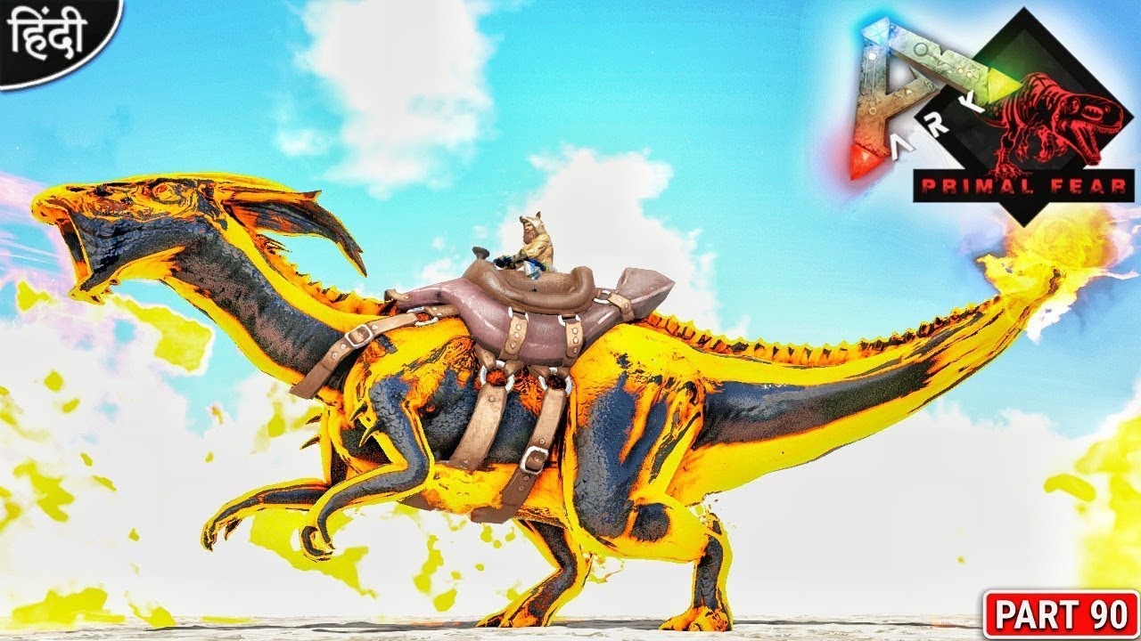 FALLEN DEMONIC PARASAUR EVOLUTION : DEMONIC KING 🔥🔥 : ARK Primal Fear & Mythic #90