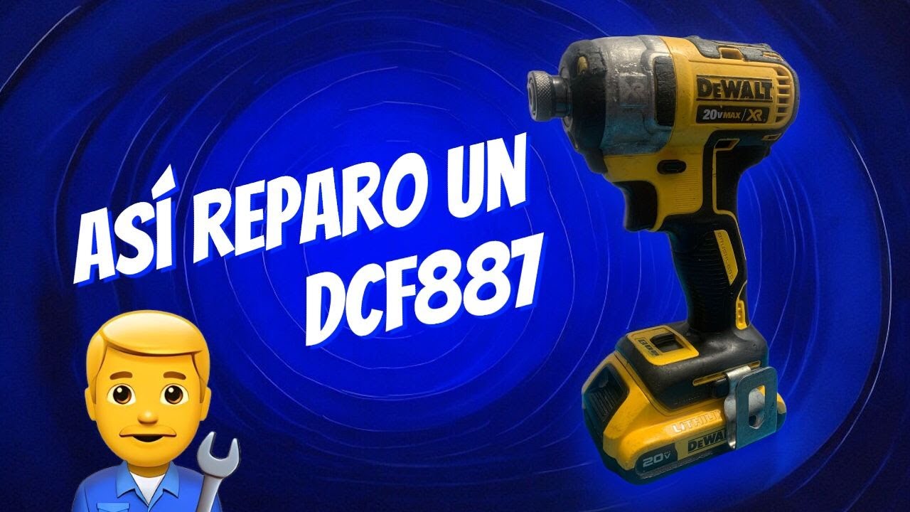 DCF887 Falla de interruptor y portapuntas!!!!!! SOLUCION!!!!
