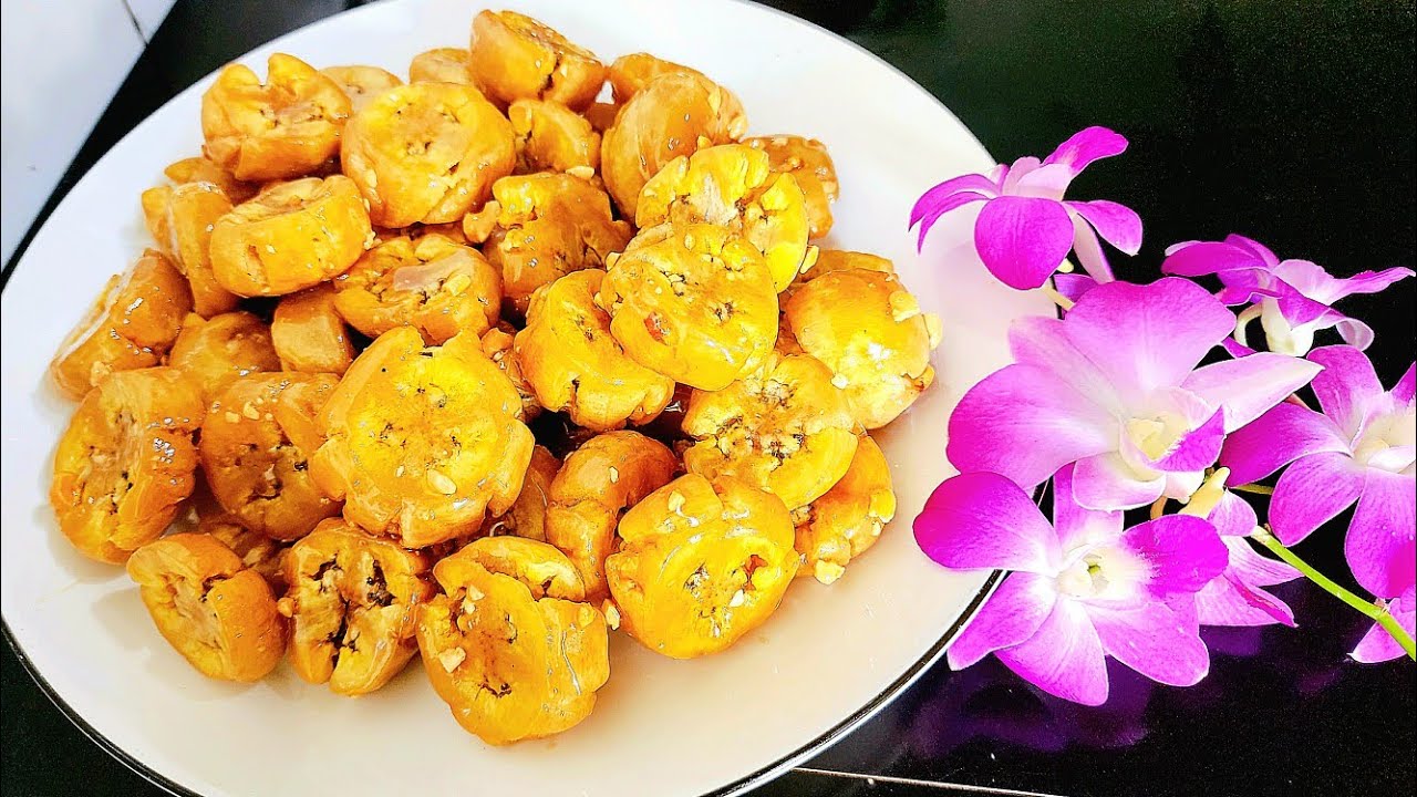 CHUỐI XANH CHIÊN GIÒN/Cách làm chuối xanh chiên giòn kiểu mới giòn ngọt bùi béo cực ngon#904