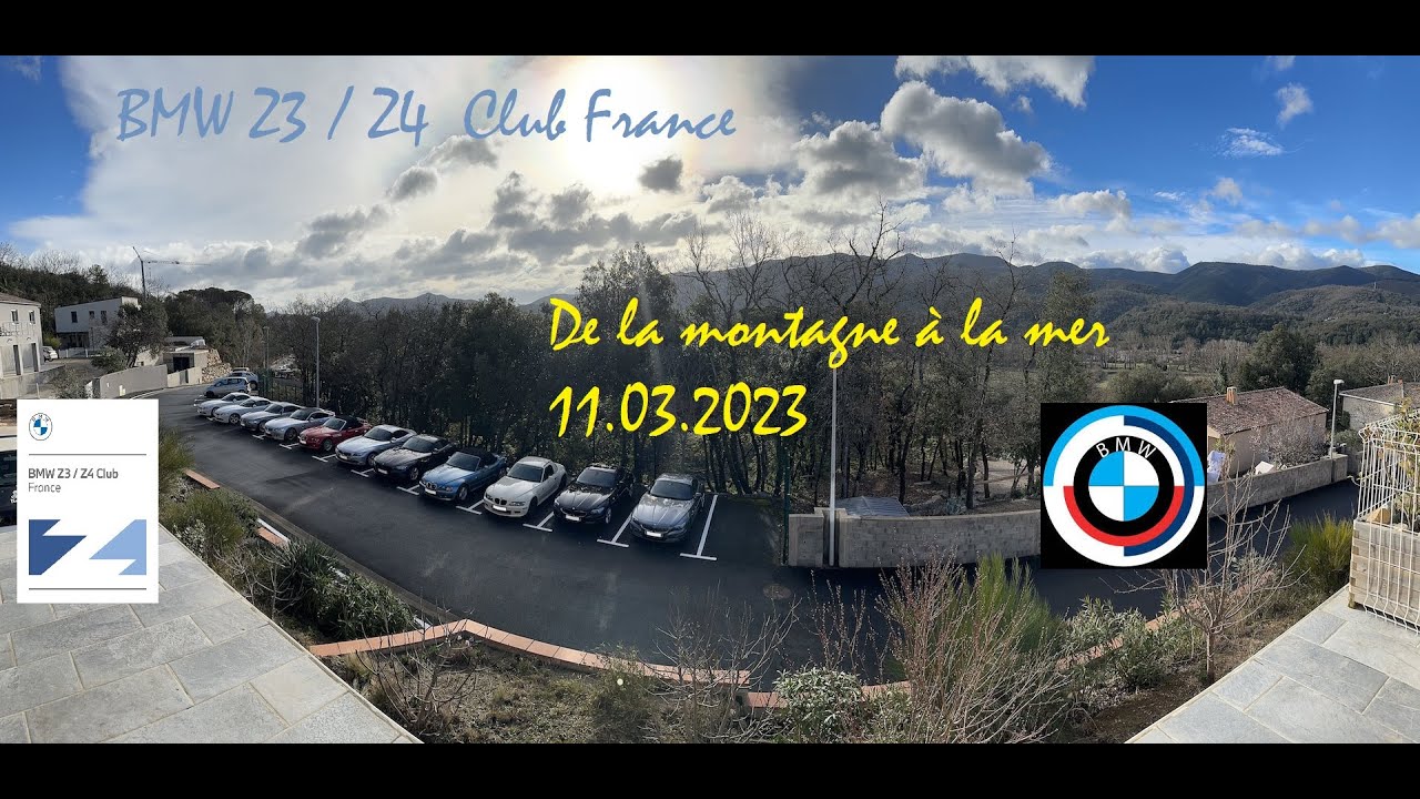 BMW Z3/Z4 Club France    . De la montagne à la mer      11. 03  2023