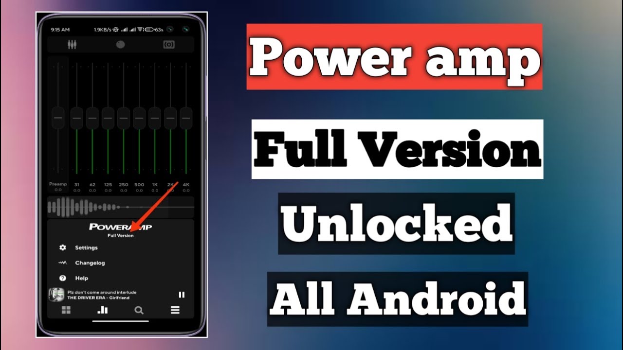 Power Amp  Music Player For All Android Devices|Install Power Amp Player|Best Music Player 2021|