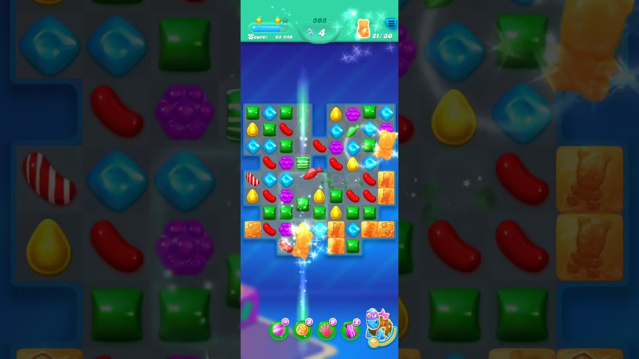 Candy Crush Level 303 No Boosters Series - 