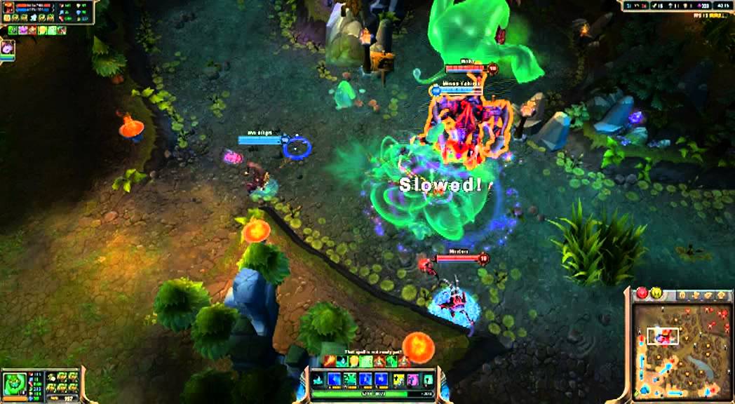 Big Zac vs Cho'Gath - warmogs + lulu ult