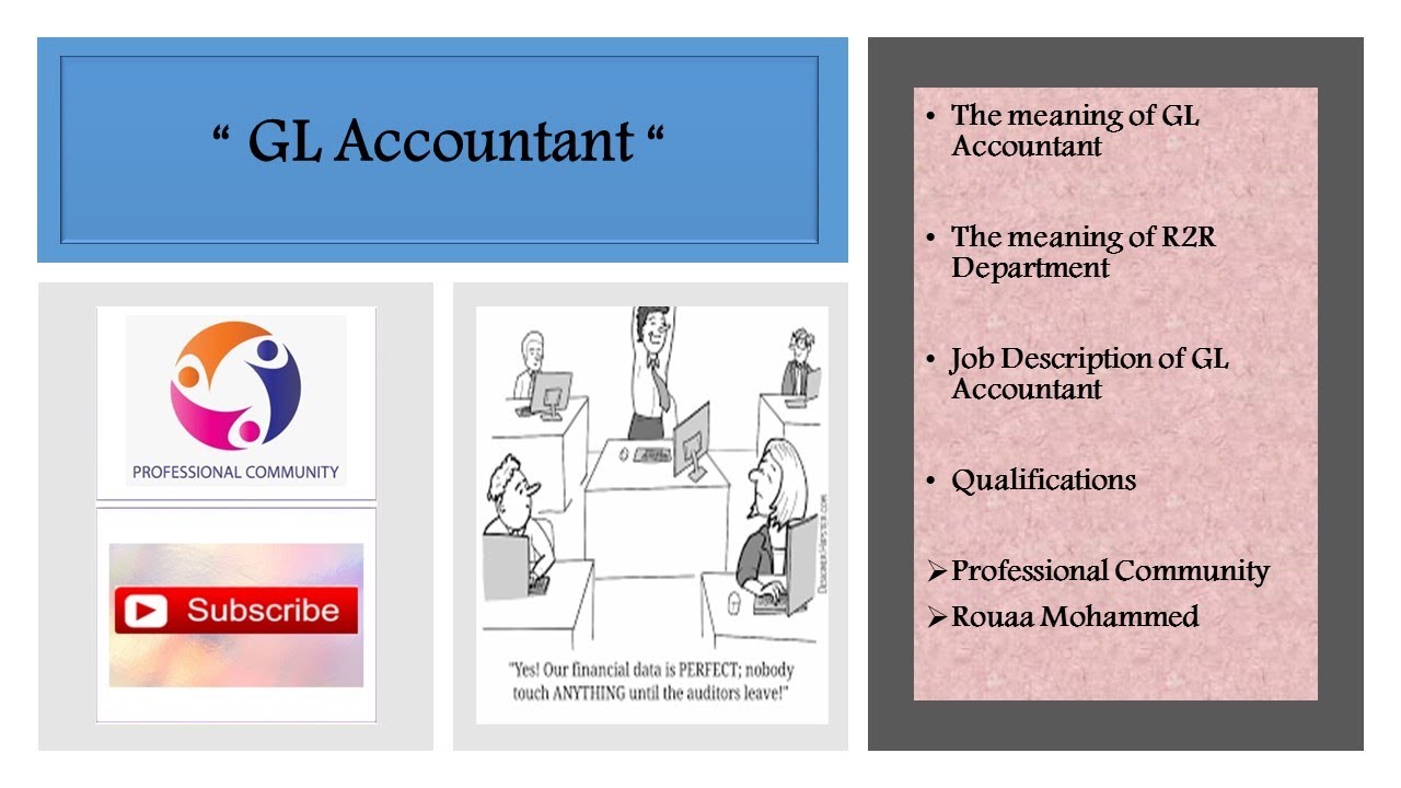 GL Accountant - General Ledger Accountant