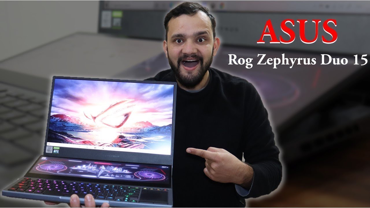ASUS ROG Zephyrus Duo 15 - Intel i7 10875H + RTX 2070 Super - Unboxing and Review 💻💻