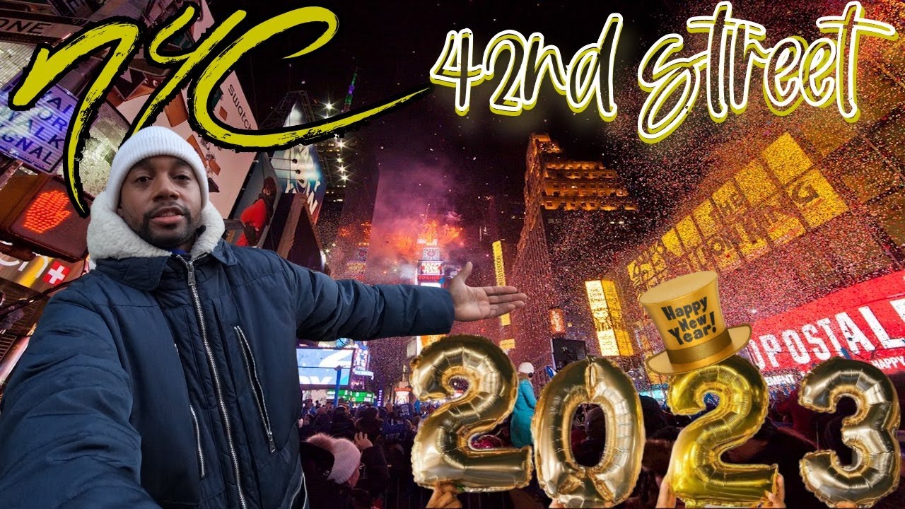 New York City Time Square 42nd Street During New Year Eve Season | Thing To Do In New York