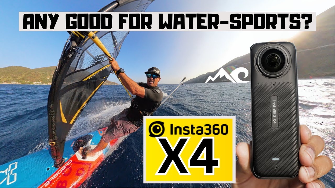 Showing what the Insta360 X4 can do for watersports! #insta360x4 #windsurfing #ridealong