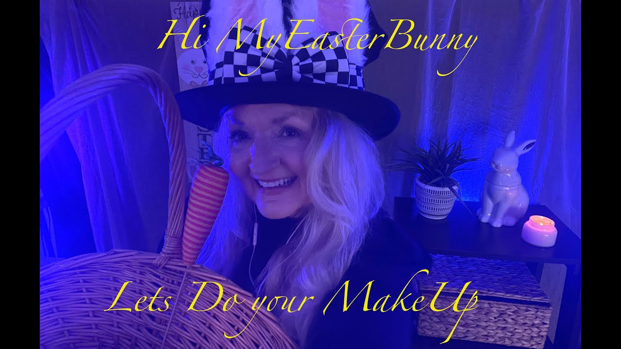 ASMR Your Mom Does Your Makeup For Easter / You Are The Easter Bunny 🐇