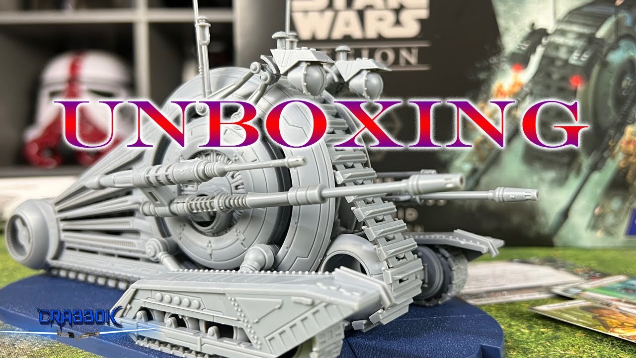 Persuader Unboxing!  Star Wars Legion NR-N99 Persuader-Class Tank Droid Expansion Pack Review