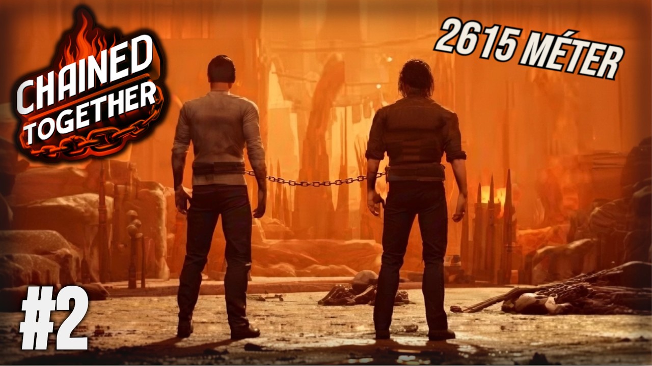 🔴 Chained Together #2 | Eljutottunk 2615 méterig ⛰️🔥