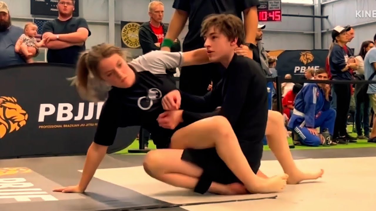 Mixed Grappling match #combatsport #bjj #mixed wrestling #girl vs boy wrestling #wwe #nogi#jiujitsu