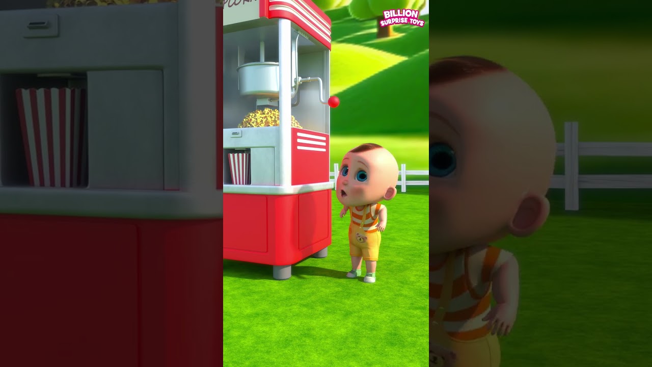 Uh-Oh! Playground Turns Silly! #Shorts #KidsCartoon #FunnyMoments #BabyMonkey #KidsShorts