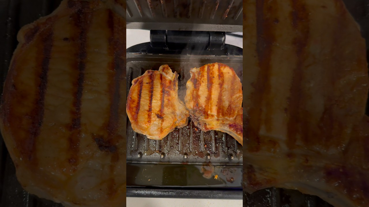 Pork chops (lazy style) 