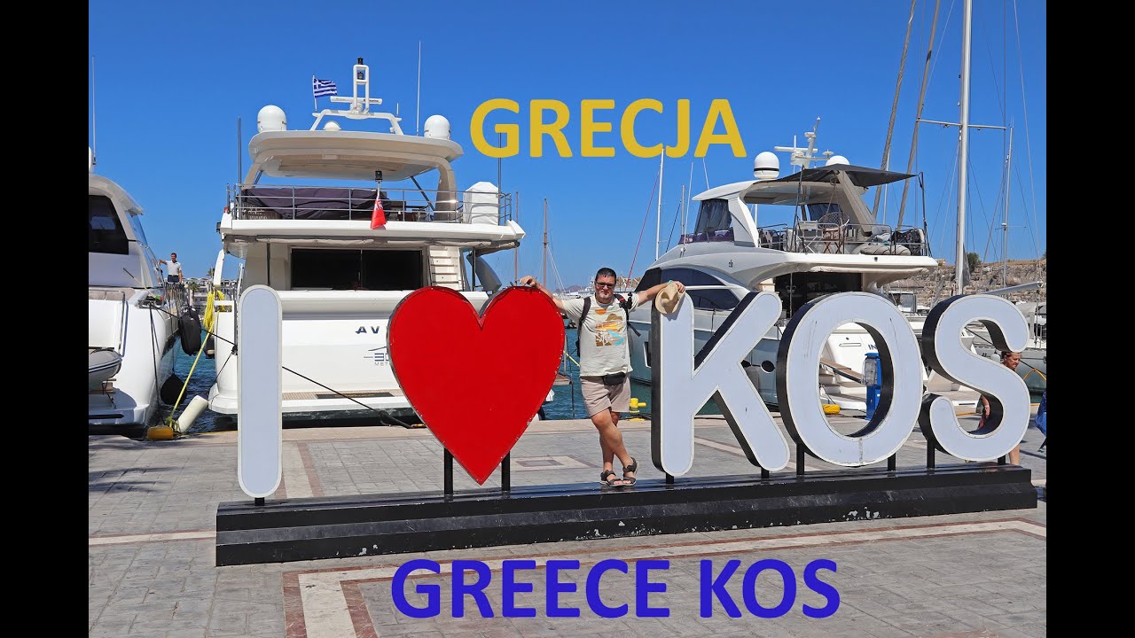 Grecja KOS spacer po mieście Kos / Greece KOS walking around Kos town