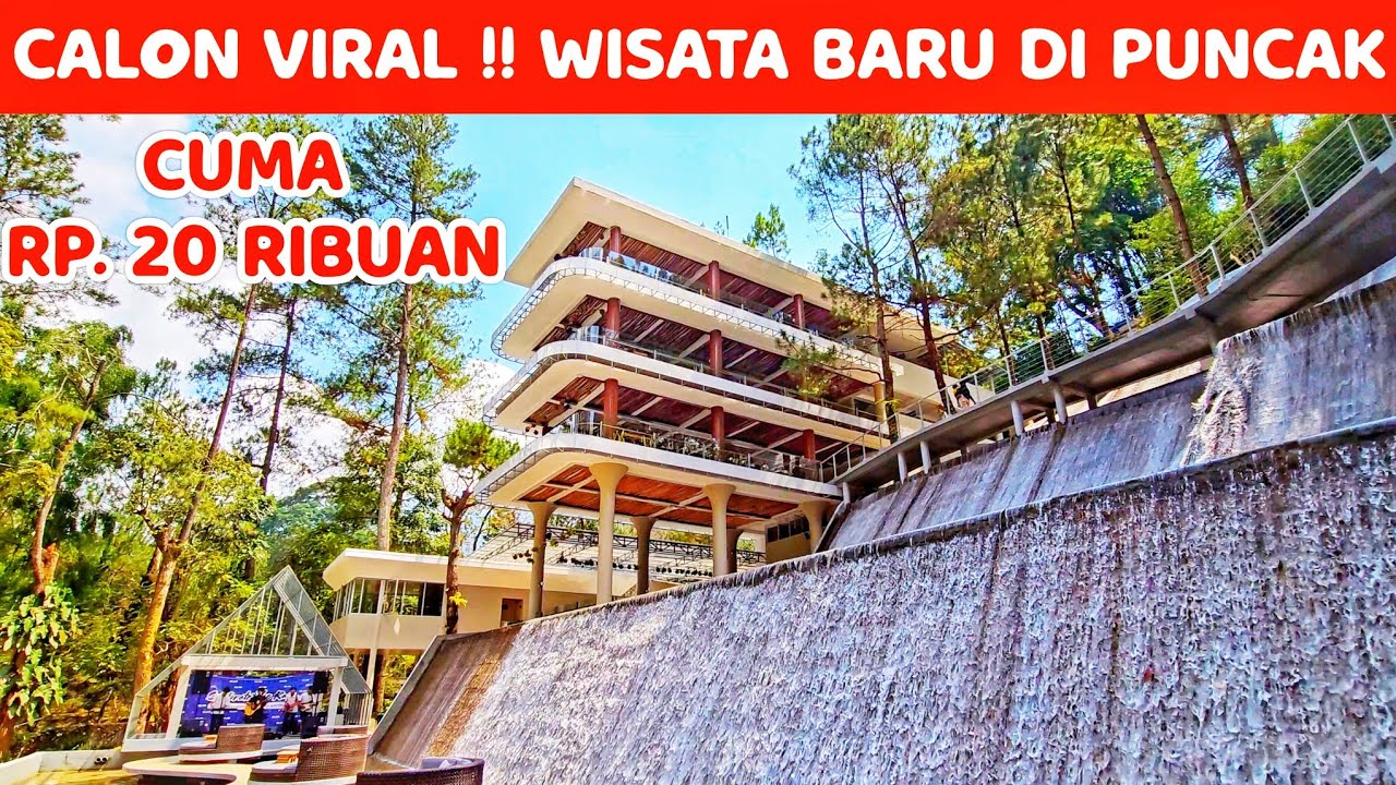 HEHA WATERFALL PUNCAK BOGOR VIRAL‼️ Wisata Air Terjun Buatan Terbesar Di Indonesia