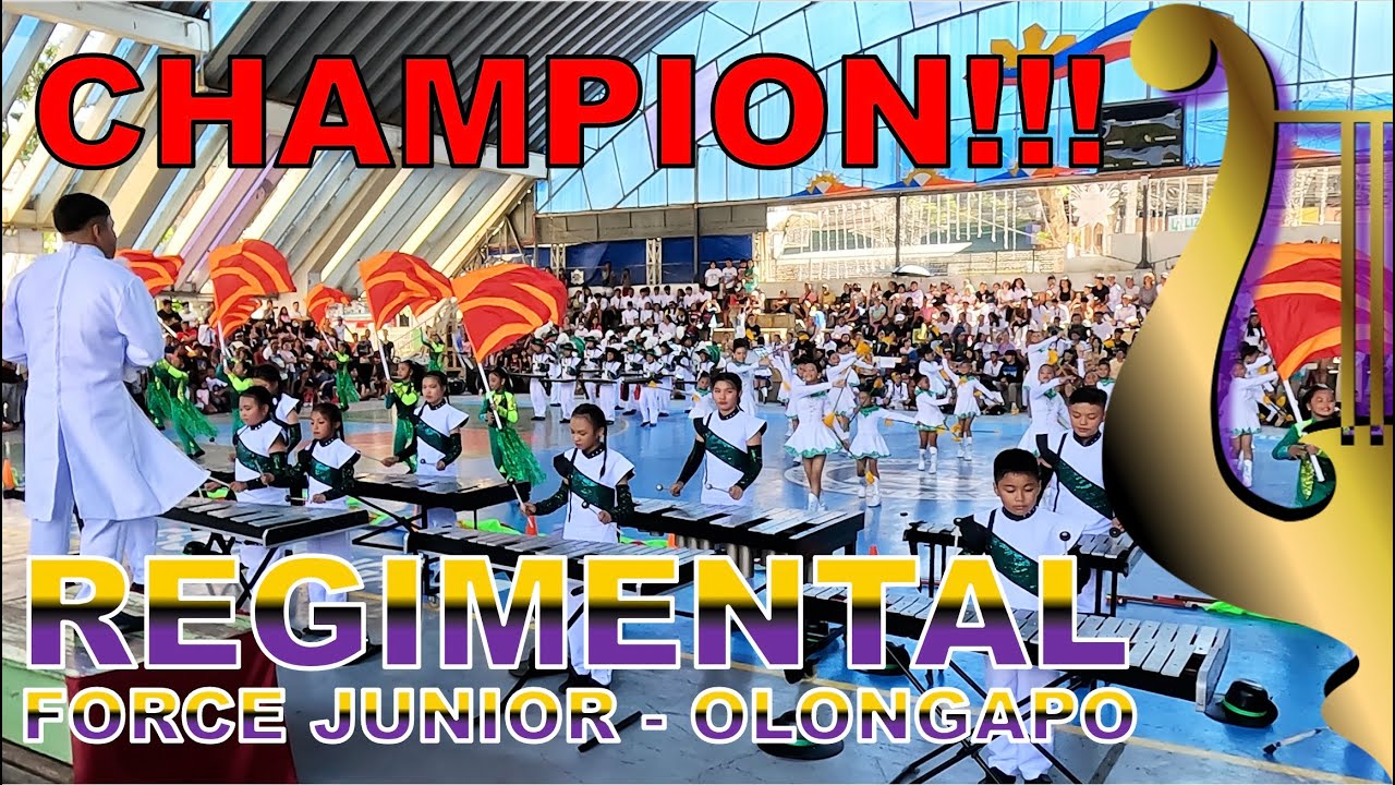 CHAMPION - Regimental Force Jr. - Olongapo City (RFJR.) Drum & Lyre Corps | Ulo ng Apo Festival DLC