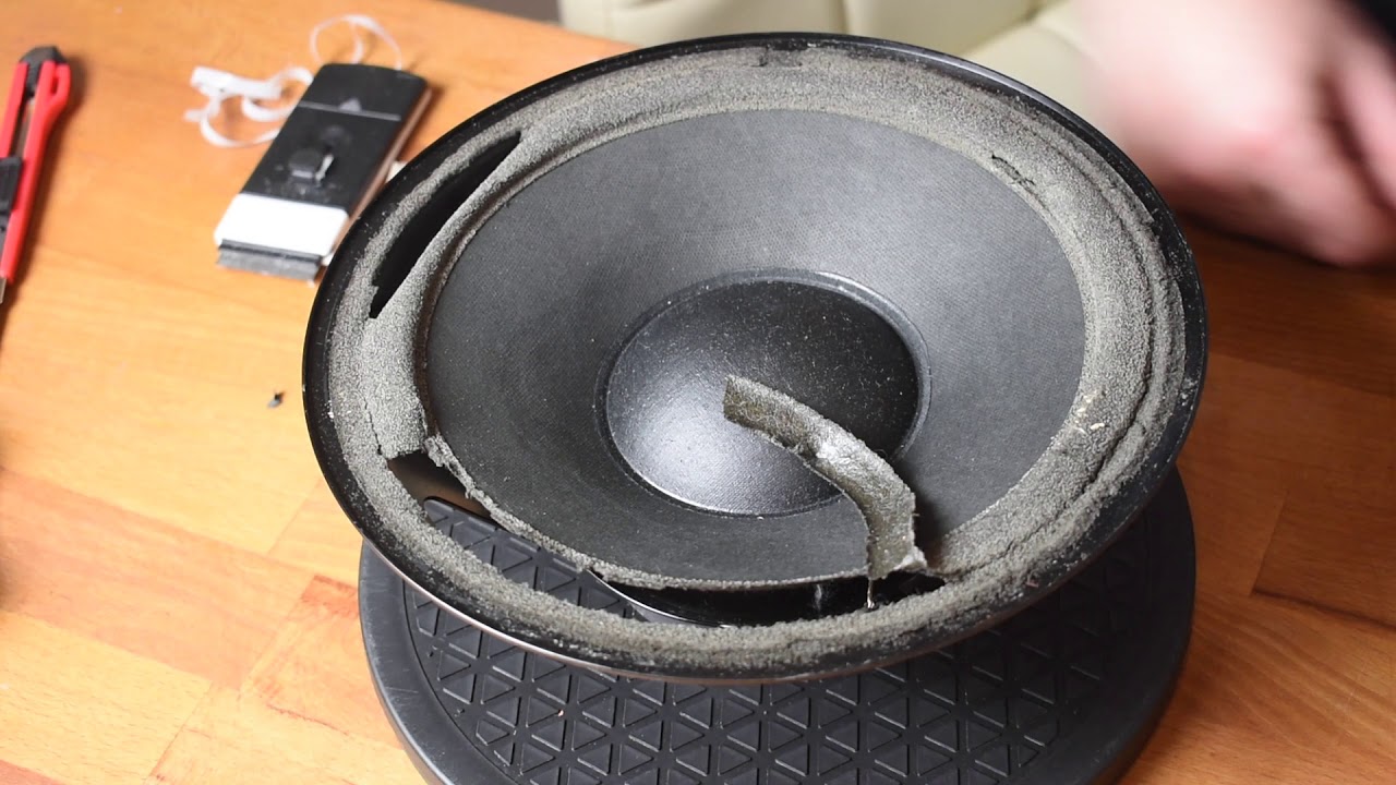 Jamo J-123 studio monitor  - A look Inside , loudspeaker repair, studio monitor