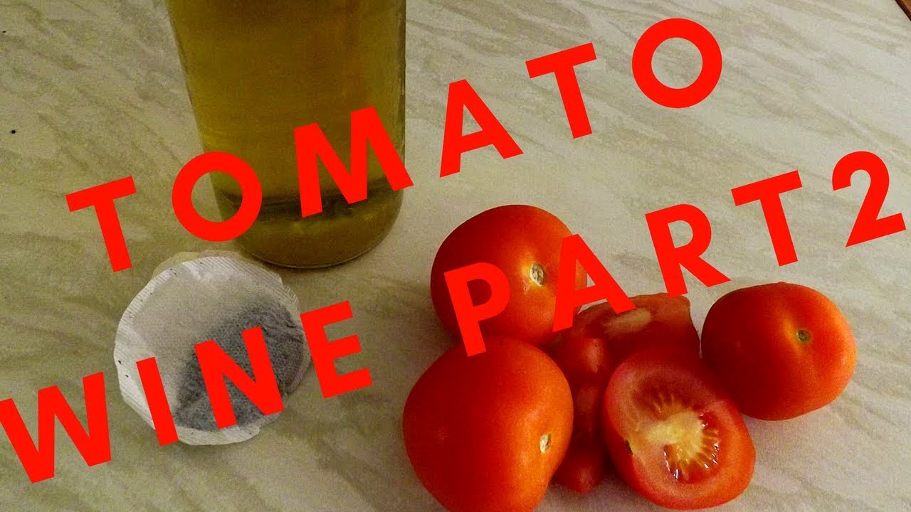 tomato wine 10% part 2 and tasting