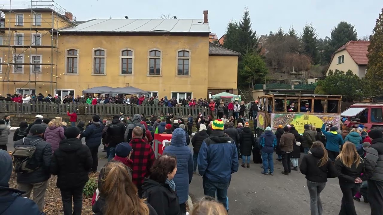 Schiffer- Fastnacht in Prossen 17. Januar 2026 H&ouml;he ehemaliges Wirtshaus 