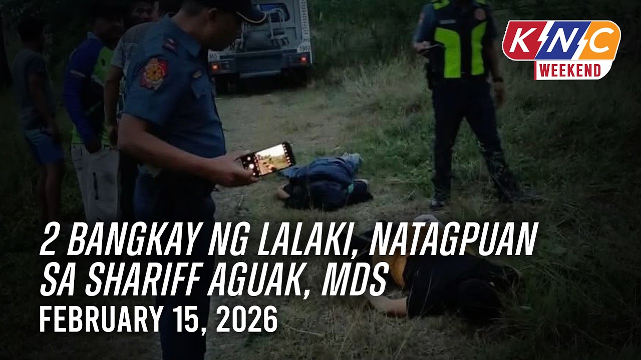 2 bangkay ng lalaki, natagpuan sa Shariff Aguak, MDS | Kidlat News Channel (February 15, 2026 4PM)