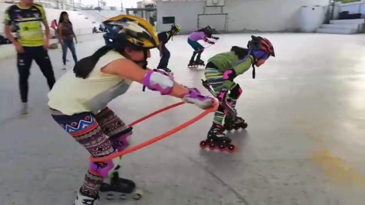 Familiarizacion y desarrollo de habilidades. Patinaje