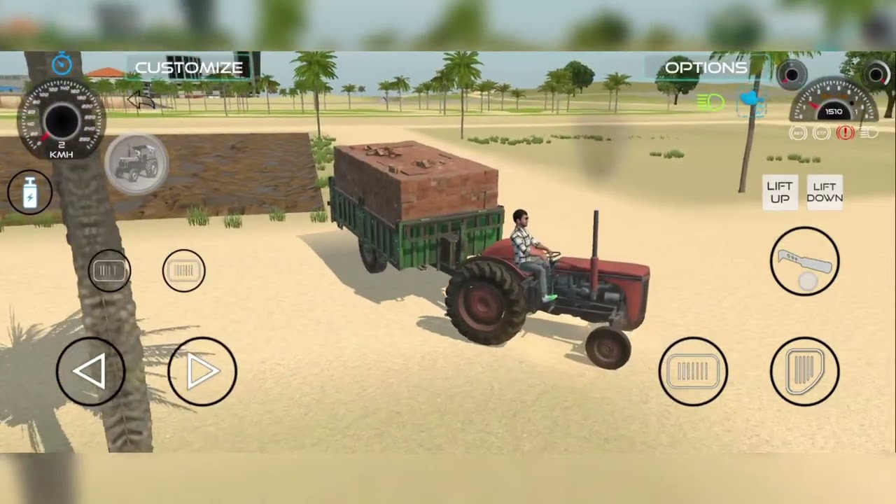 Old tractor driving // perfect gaming 