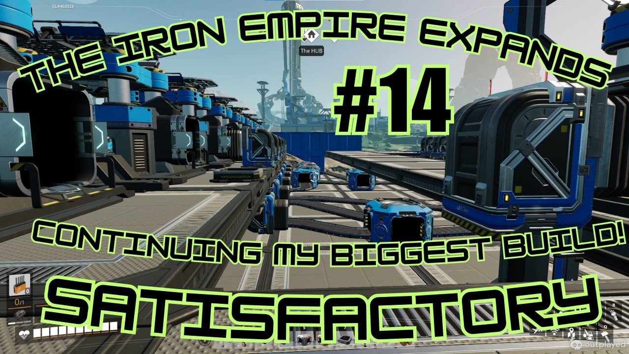 CLEAN IRON ONLY!!!! Continuing My Biggest Build!!!! Satisfactory Ep. 14