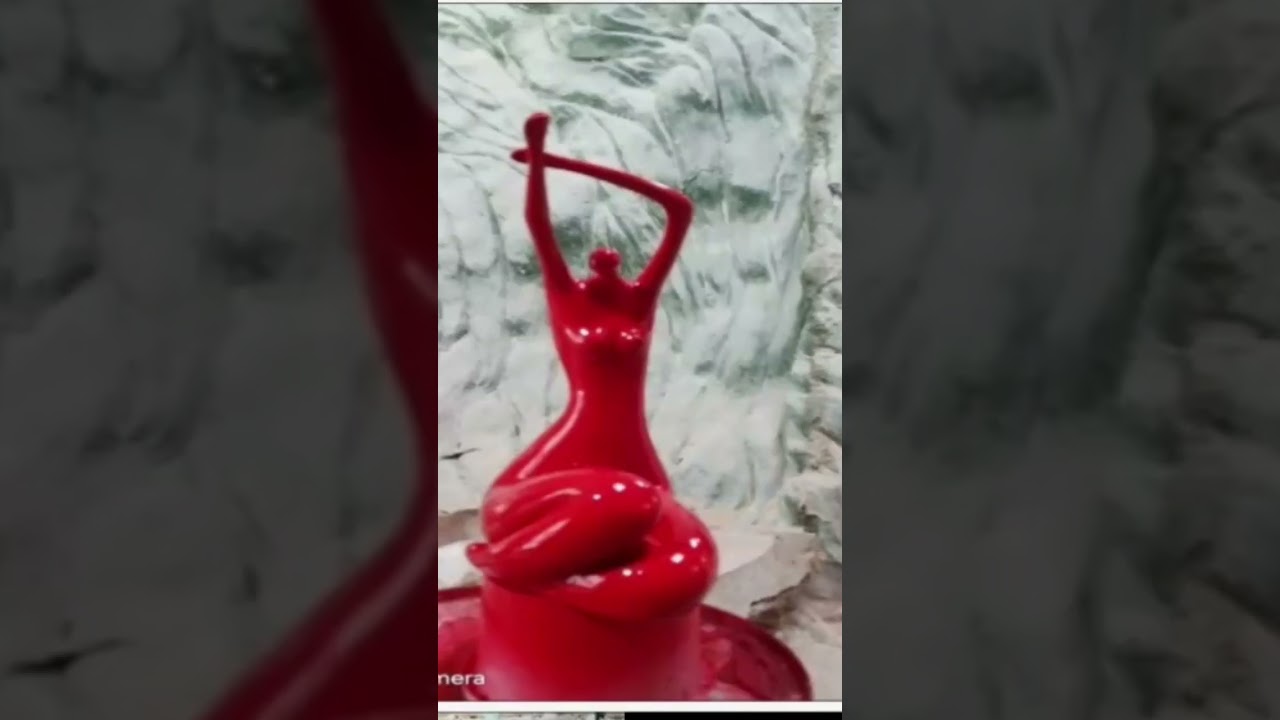 Modern Art Clay Fiberglass Sculpture Complete Handmade #artistvickyeklavya