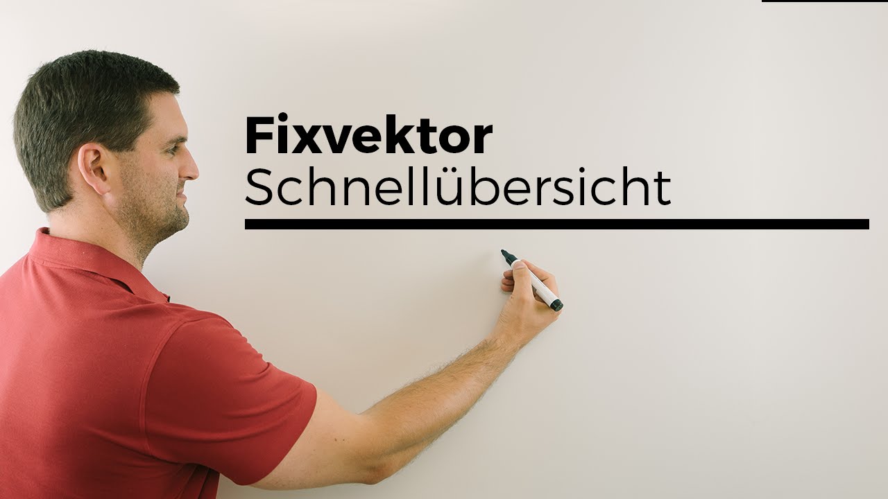Fixvektor, Schnell&uuml;bersicht, stabiler/station&auml;rer Vektor, Grenzverteilung | Mathe by Daniel Jung