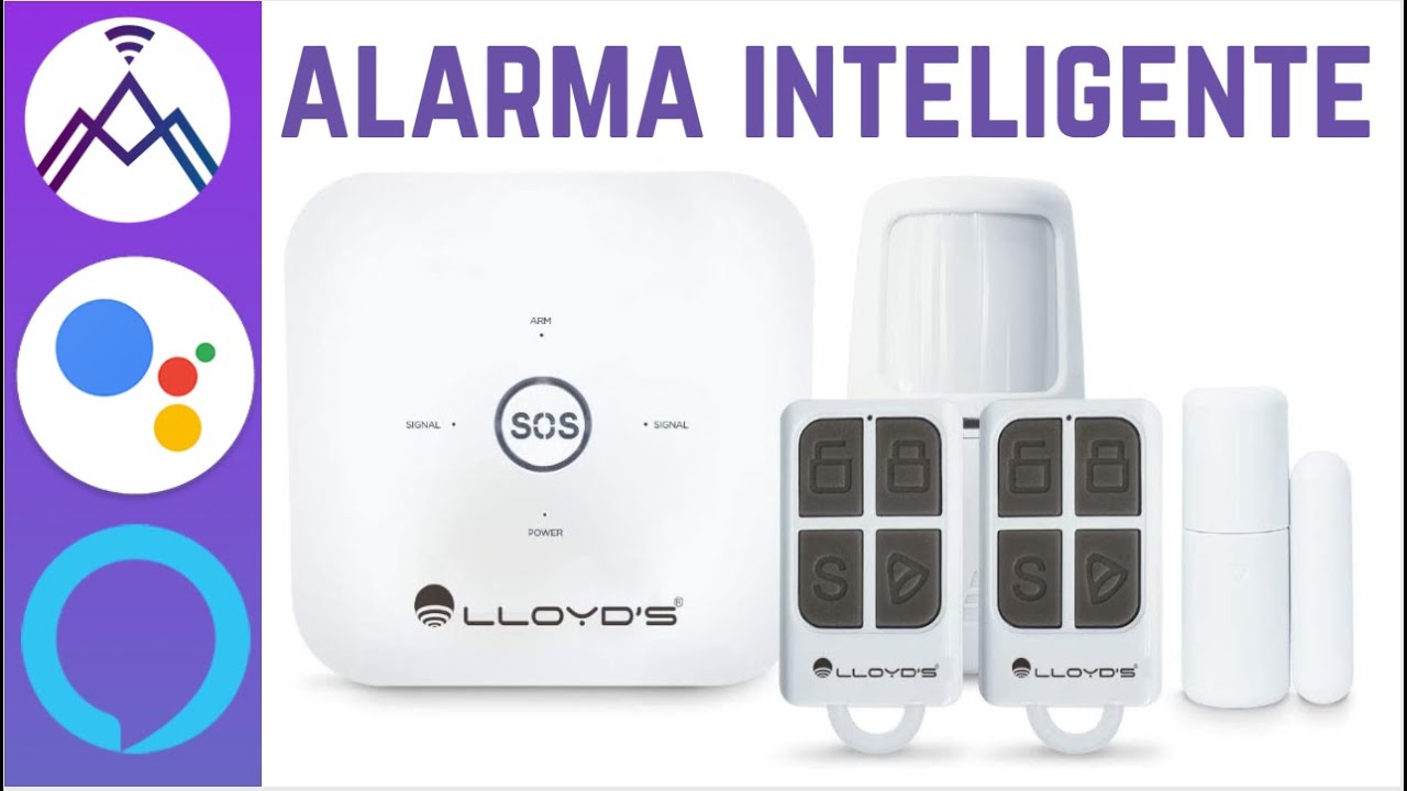 Alarma Inteligente, Alexa y Google Home