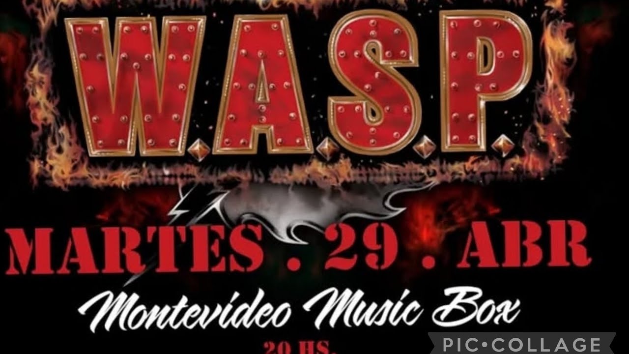 W.A.S.P. en MMbox  Montevideo 29/04/2025