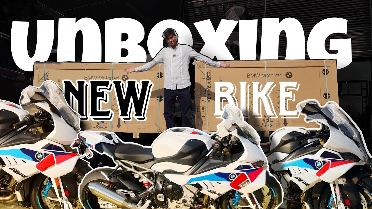Finally apni bmw s1000rr m pro 2025 ki unboxing hogayi // first in india